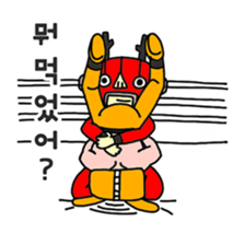 Yes! Little professional wrestler sticker #5230486