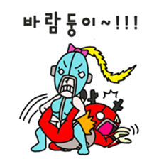 Yes! Little professional wrestler sticker #5230490