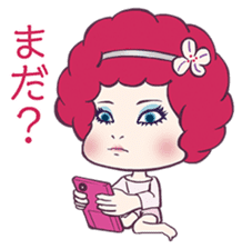 Fushigi Idol Afro-chan sticker #5230510