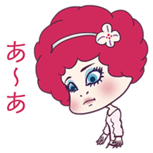 Fushigi Idol Afro-chan sticker #5230524