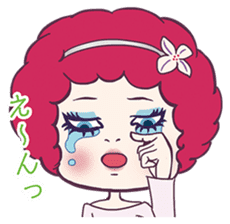 Fushigi Idol Afro-chan sticker #5230526