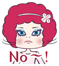 Fushigi Idol Afro-chan sticker #5230528