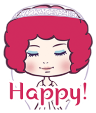 Fushigi Idol Afro-chan sticker #5230530