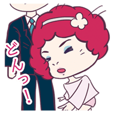 Fushigi Idol Afro-chan sticker #5230533