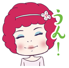 Fushigi Idol Afro-chan sticker #5230547