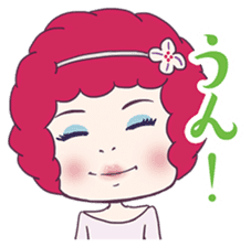 Fushigi Idol Afro-chan sticker #5230547