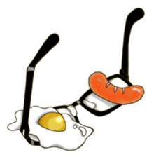 wearing glasses sticker #5231031