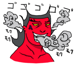 Nice smile of cute boys sticker #5231194