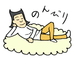 Nice smile of cute boys sticker #5231200