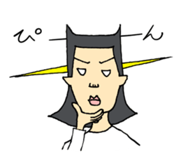 Nice smile of cute boys sticker #5231207