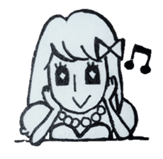 Lulu princess theater sticker #5231468