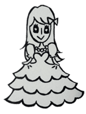 Lulu princess theater sticker #5231469