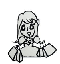 Lulu princess theater sticker #5231476