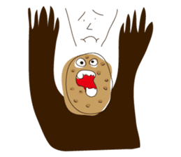 Surprised Potato sticker #5231567