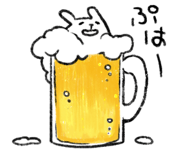 Mysterious white creature "WINUMERI" sticker #5231865