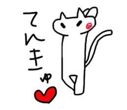 The vogue word of Japan and the cat sticker #5232098