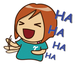 Gamma & her friends sticker #5232171