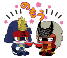 Sengoku Minibushi sticker #5232926
