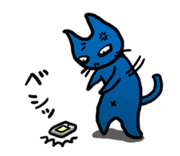 Kuraneko is gloomy cat. sticker #5233185