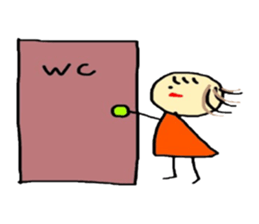 otenba musume sticker #5233286