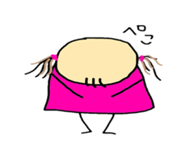 otenba musume sticker #5233301