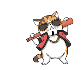 Soidow cat_(MJ) sticker #5233735