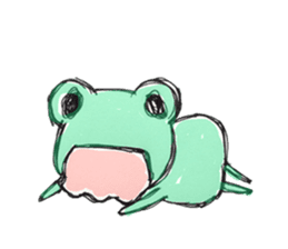 Strawberry Frog sticker #5234497