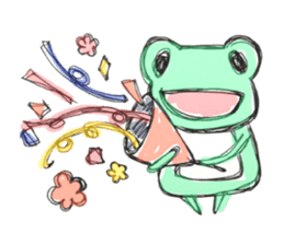 Strawberry Frog sticker #5234505