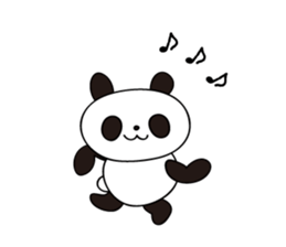 Panda (expressionless face) sticker #5235929