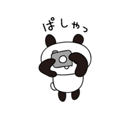 Panda (expressionless face) sticker #5235936