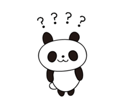 Panda (expressionless face) sticker #5235945