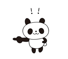 Panda (expressionless face) sticker #5235949
