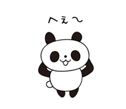 Panda (expressionless face) sticker #5235951