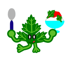 Fresh coriander sticker #5236617