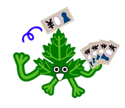 Fresh coriander sticker #5236621