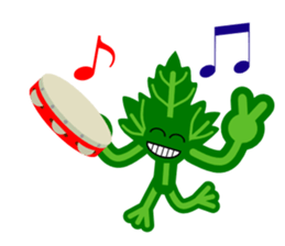 Fresh coriander sticker #5236628