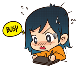 GirlFriend Talkin sticker #5236868