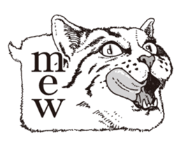 a realistic speech balloon english ver sticker #5236993