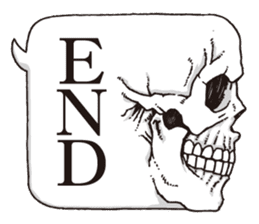 a realistic speech balloon english ver sticker #5236995