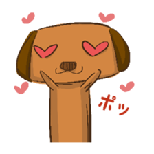 HandwritingStyle Dog sticker #5238864