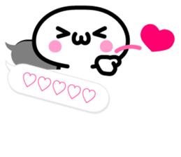 Greeting Speech Balloon sticker #5239223