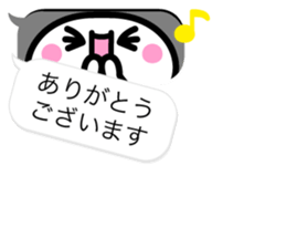 Greeting Speech Balloon sticker #5239226