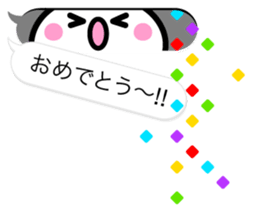 Greeting Speech Balloon sticker #5239241