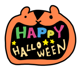 Spook Squirrel ~Happy Halloween!!!!~ sticker #5240025