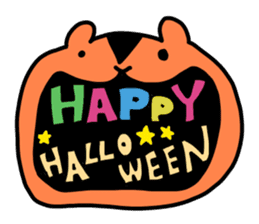 Spook Squirrel ~Happy Halloween!!!!~ sticker #5240025