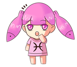 Kindergarten Of Constellation(Pisces) sticker #5240061