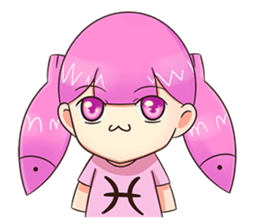 Kindergarten Of Constellation(Pisces) sticker #5240064