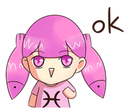 Kindergarten Of Constellation(Pisces) sticker #5240068