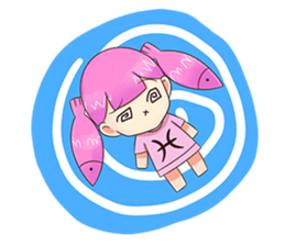 Kindergarten Of Constellation(Pisces) sticker #5240072
