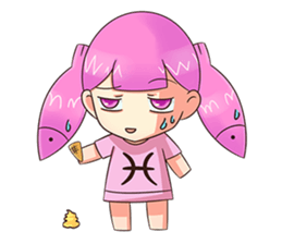 Kindergarten Of Constellation(Pisces) sticker #5240075